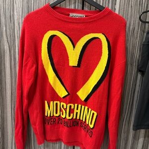 Moschino “McDonald’s” sweater size S